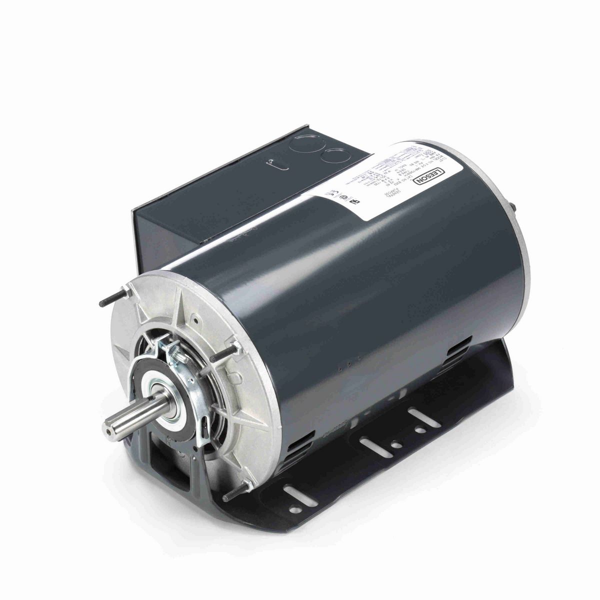 LEESON Fan and Blower Motor, 2 HP, 1 Ph, 60 Hz, 115/208-230 V, 1800 RPM, 56H Frame, DP - B352