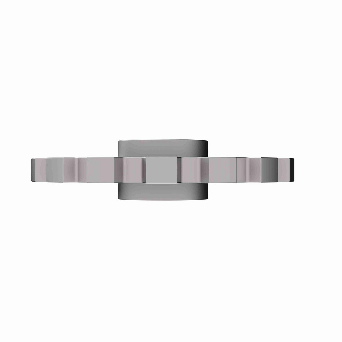 Rexnord 880 Series Solid One Piece Cast Iron Sprocket with 15 Teeth and a 1in Round Shaft-Ready Bore with Keyway & 2 Setscrews - 401-210-11