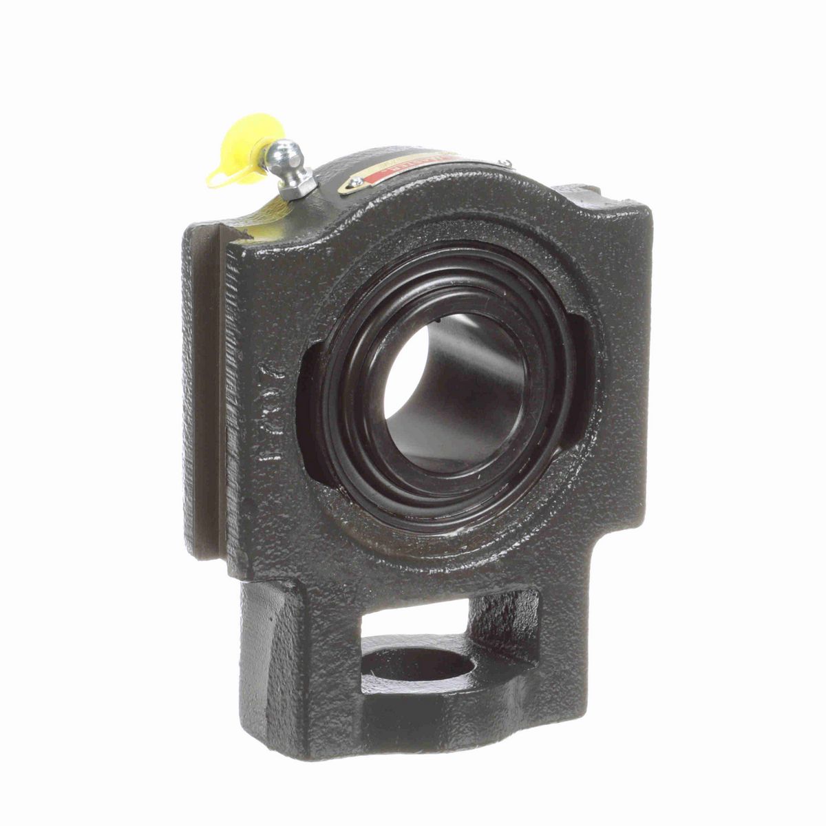 Sealmaster Mounted Cast Iron Wide Slot Take Up Ball Bearing - 52100 Bearing Steel, Black Oxided - Setscrew Lock - ST-25C