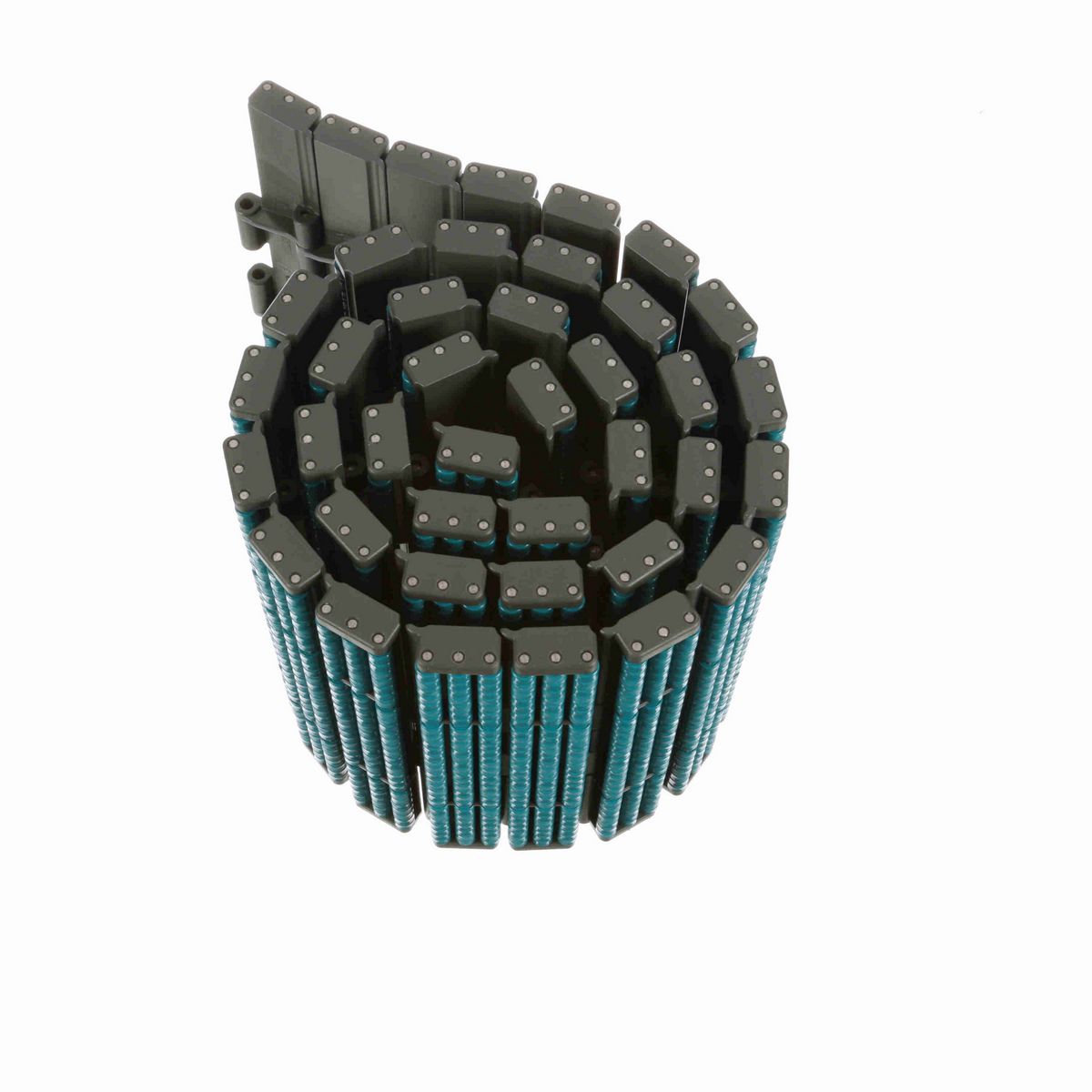 System Plast 821LBP Straight Running Low Backline Pressure, Material: Gray Low Friction, Width: 10in, Pitch: 1.5in - LFG821LBP-K1000