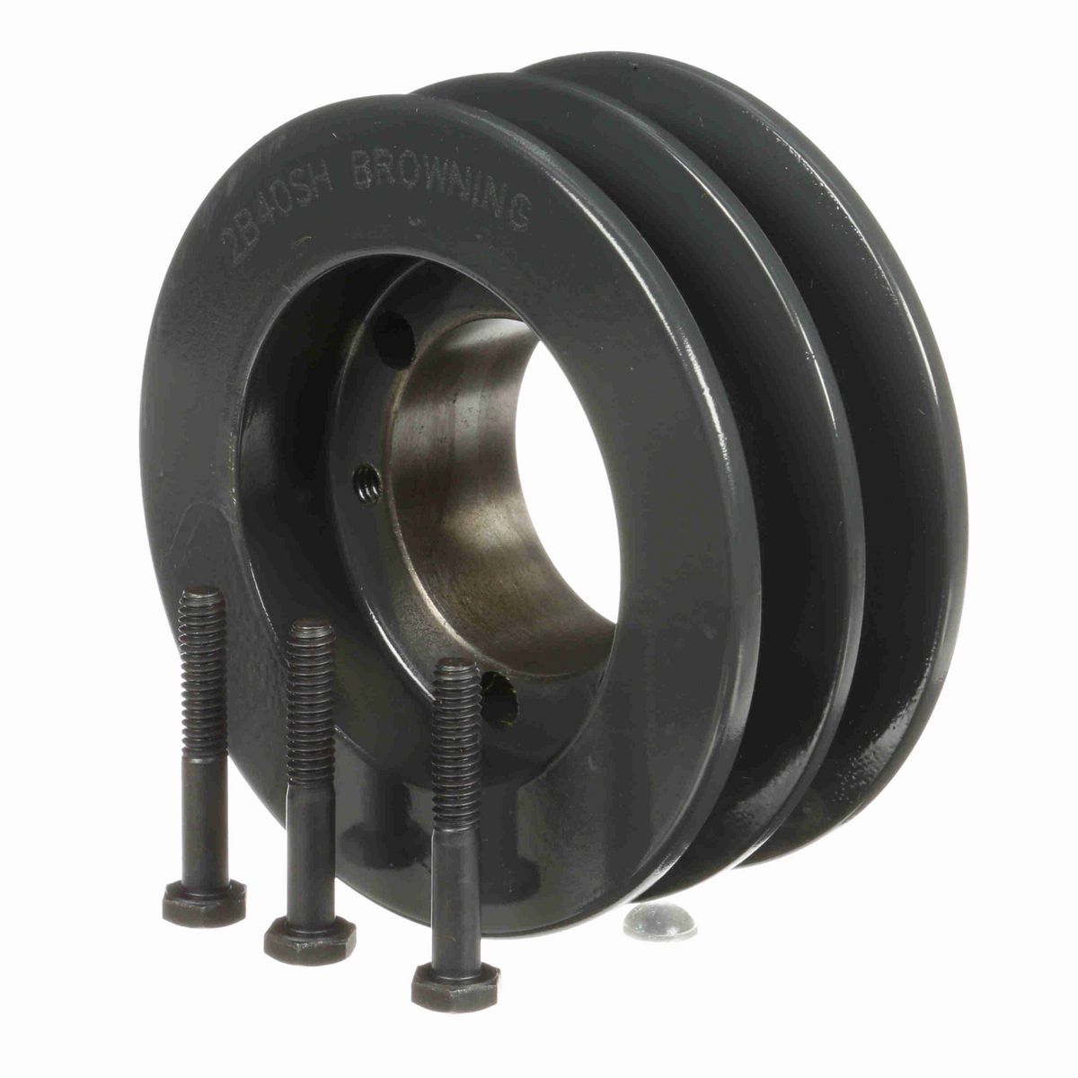 Browning 2 Groove Cast Iron Bushed Bore Multiple Sheave - 2B40SH