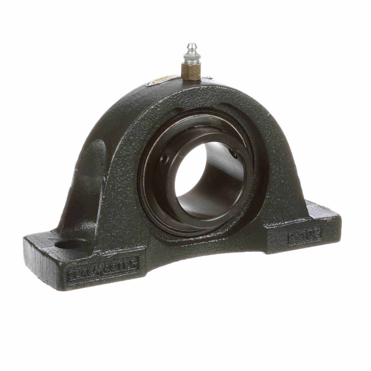 Sealmaster Mounted Cast Iron Two Bolt Pillow Block Ball Bearing - 52100 Bearing Steel, Black Oxided - Setscrew Lock - High Temperature - NP-31 VL