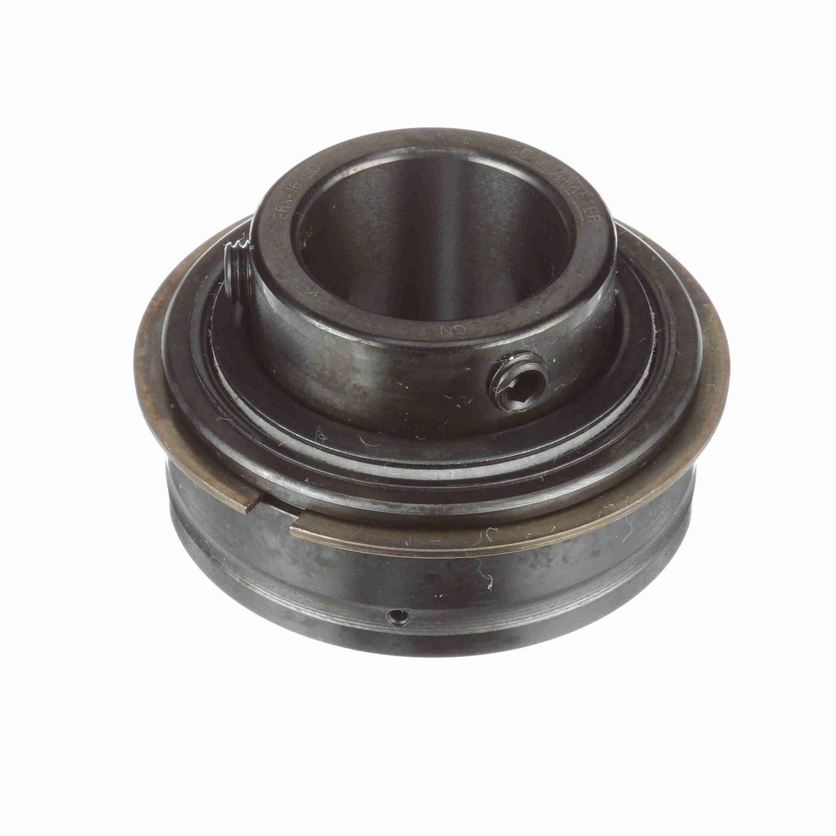 Sealmaster Mounted Insert Only Ball Bearing - 52100 Bearing Steel, Black Oxided - Setscrew Lock - Low Drag - ERX-16 LO