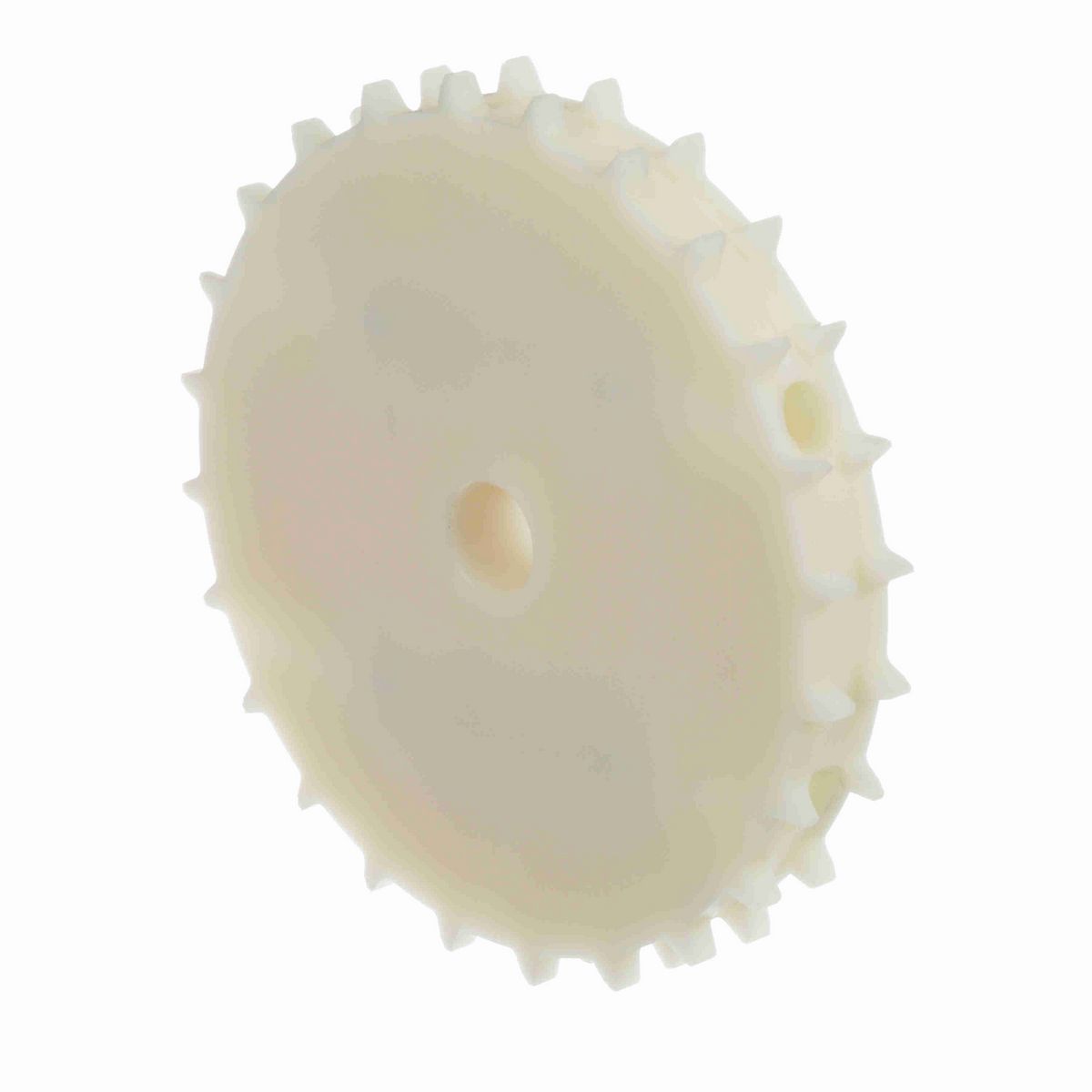 System Plast 2190 Series Split Machined Sprocket with 24 Teeth, a 1-1/4in Round Shaft-Ready Bore and Setscrew - 2190-24R1.25-DMS-SS