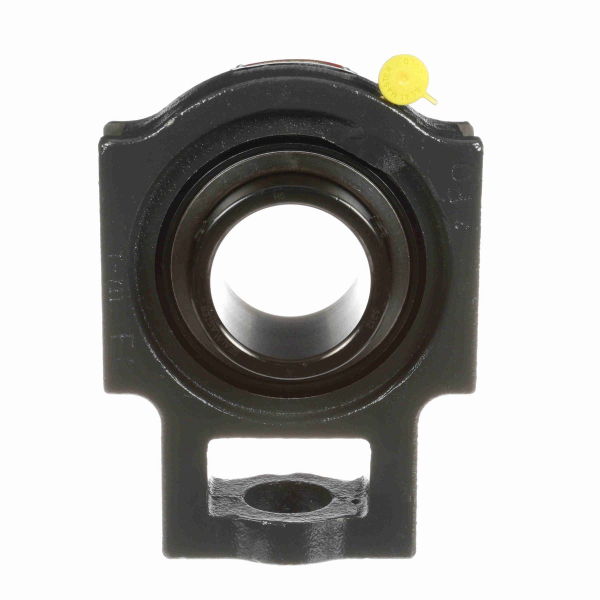 Sealmaster Mounted Cast Iron Wide Slot Take Up Ball Bearing - 52100 Bearing Steel, Black Oxided - Setscrew Lock - ST-212