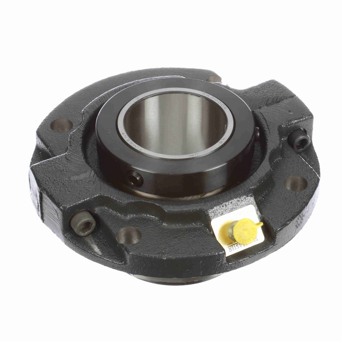 Sealmaster Mounted Cast Iron Piloted Flange Tapered Roller - 52100 Bearing Steel - Double Collar Mount Lock - RFP 300C