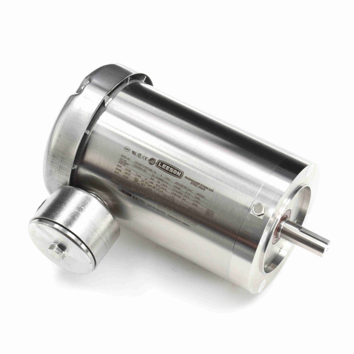 LEESON Premium Duck™ General Purpose Motor, 2 & 1.50 HP, 3 Ph, 60 & 50 Hz, 230/460 & 190/380 V, 1800 & 1500 RPM, 145TC Frame, TEFC - 122204.00