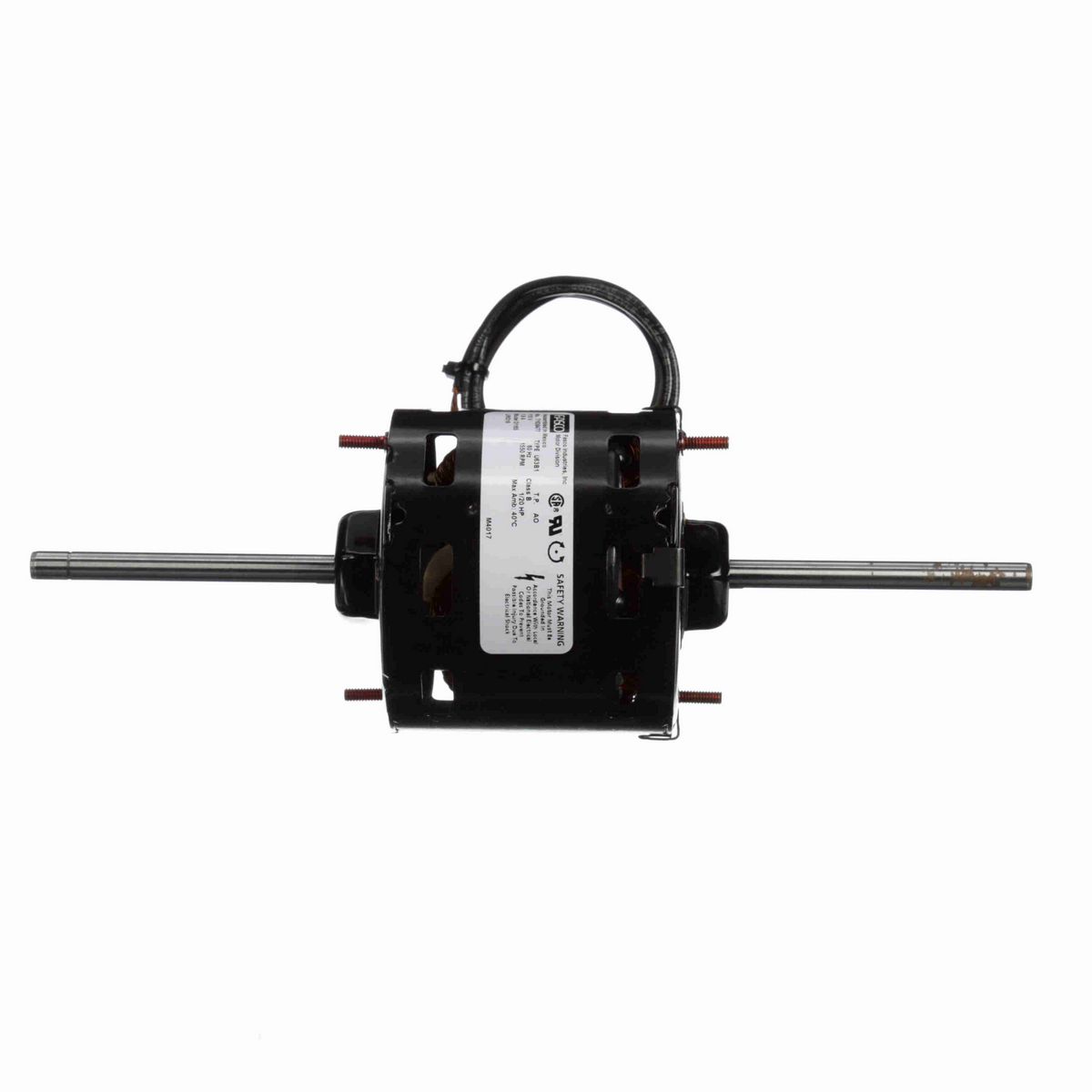 FASCO OEM Replacement Motor, 1/20 HP, 1 Ph, 60 Hz, 115 V, 1550 RPM, 1 Speed, 3.3" Diameter, TEAO - D1165