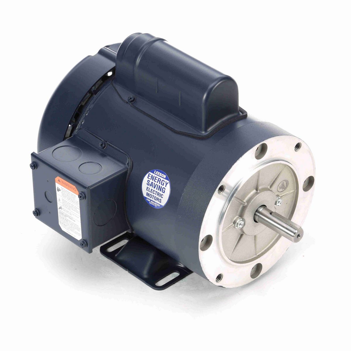 LEESON General Purpose Motor, 0.75 HP, 1 Ph, 60 Hz, 115/230 V, 1800 RPM, 56C Frame, TEFC - 110905.00