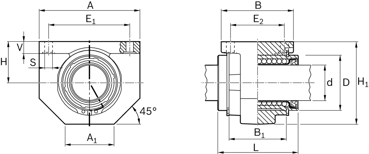 Линейный комплект Bosch Rexroth LSG-M-12-DD [R106521200]