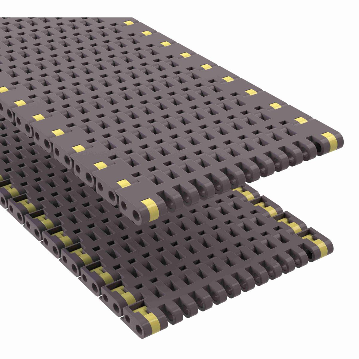 Rexnord 8506 Straight Running Flush Grid, Material: Brown High Performance, Width: 4.5in, Pitch: 0.75in - 81418321