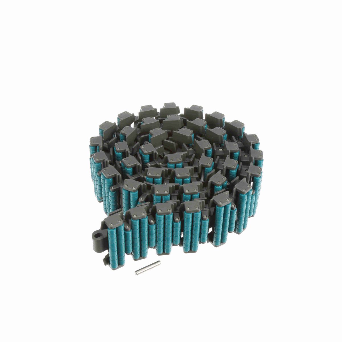 System Plast 878LBP Side-flexing Low Backline Pressure, Material: Gray Low Friction, Width: 3.25in, Pitch: 1.5in - LFG878LBP-TAB-K325