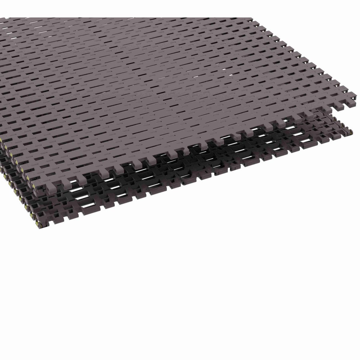 Rexnord 7956GT Side-flexing Flush Grid, Material: Brown High Performance, Width: 30in, Pitch: 1.25in - 10464501