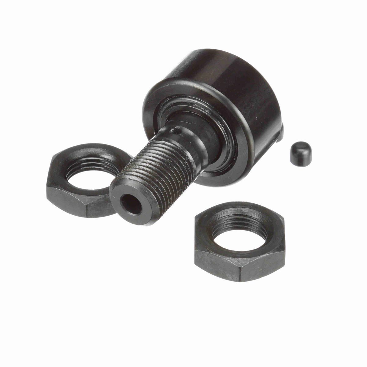 Опорный ролик с цапфой McGill CAMROL MCFD 35 X, цилиндрический, повышенной грузоподъемности, со щитком, со шлицем под отвёртку, метрический