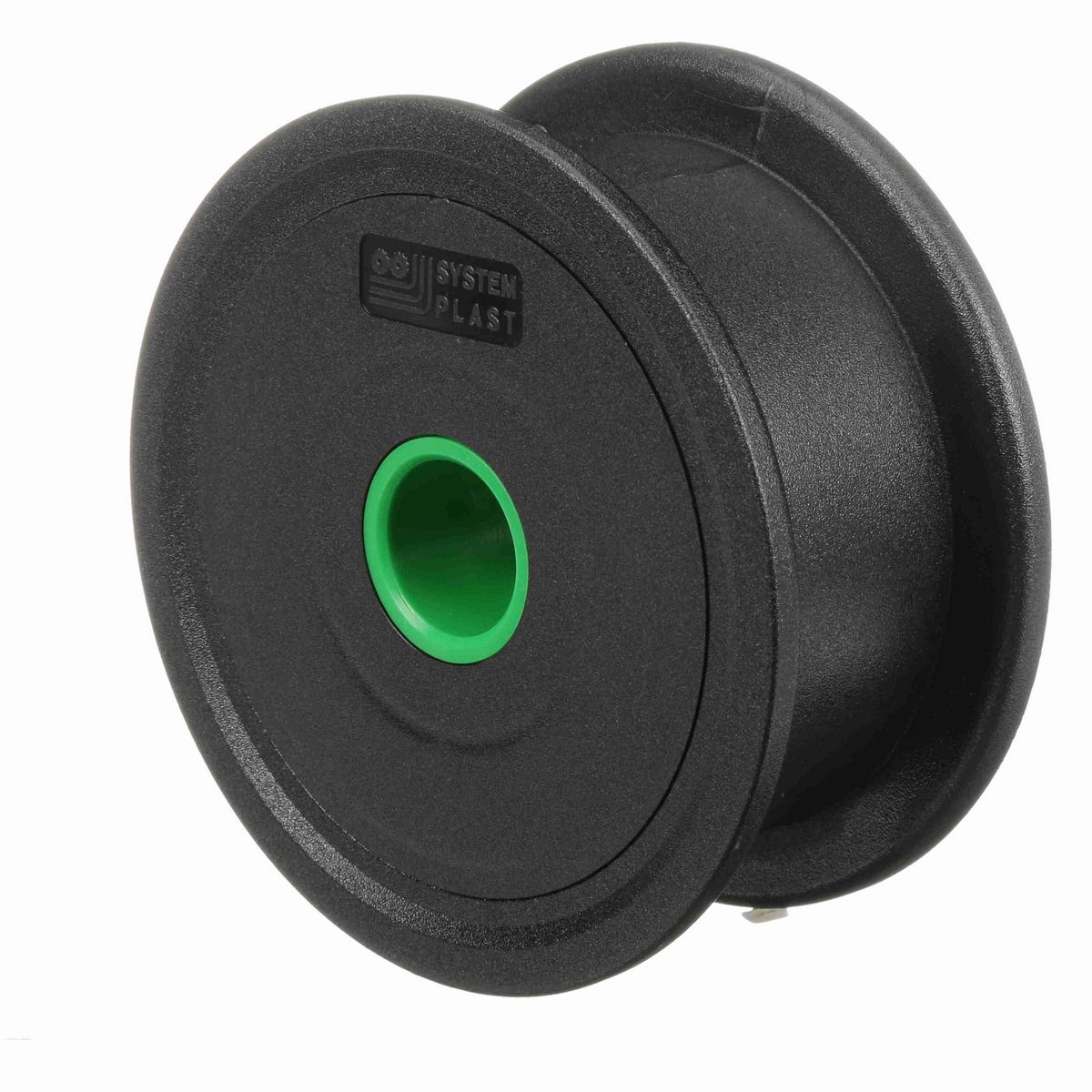 System Plast 820 Series Solid One Piece Molded Sprocket with 21 Teeth and a 1in Round Idler Bore - 820-21R1-WL