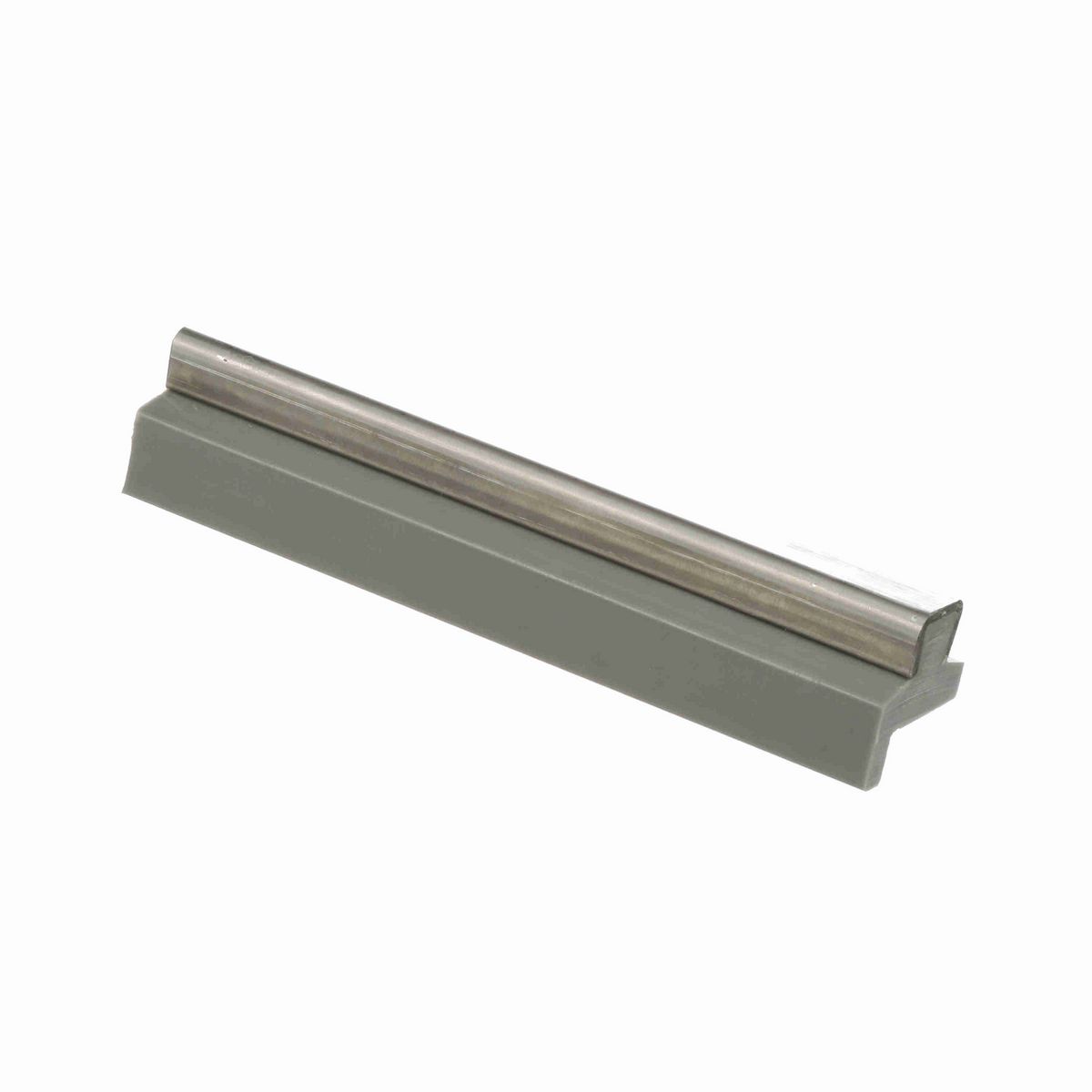 System Plast Ell Tee Guide Rail: 1.25"W X 1.21"H X 120"L Grey Nolu-S - VG-SSLTS-1.0X.38-NS-10