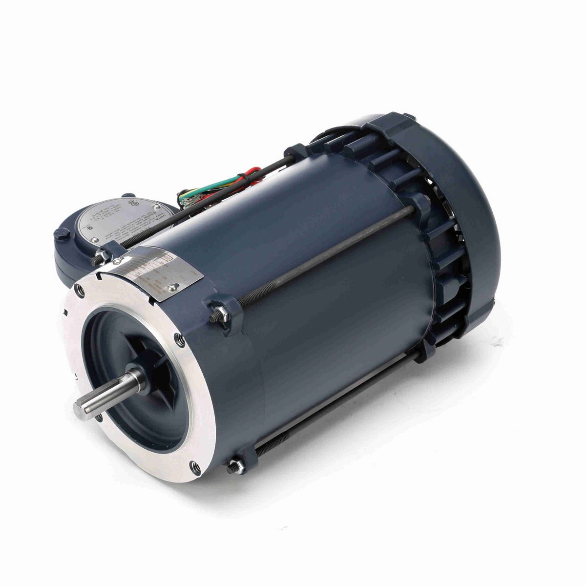 LEESON Explosion Proof Motor, 0.75 HP, 1 Ph, 60 Hz, 115/208-230 V, 3600 RPM, 56C Frame, EPFC - 111097.00