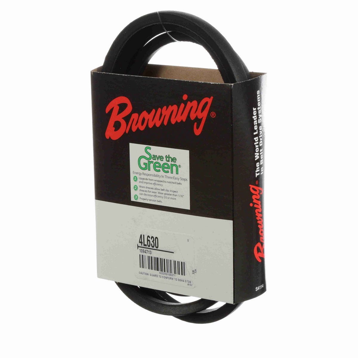 Browning Rubber FHP Belt - 4L630