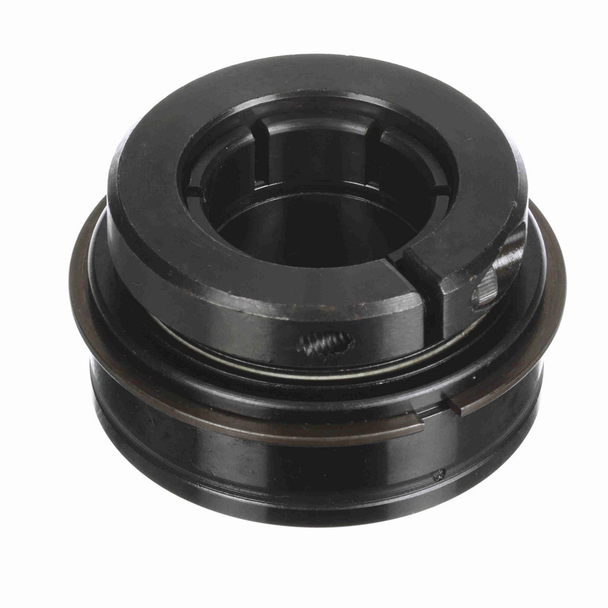 Sealmaster Mounted Insert Only Ball Bearing - 52100 Bearing Steel, Black Oxided - Concentric Lock - ER-19T