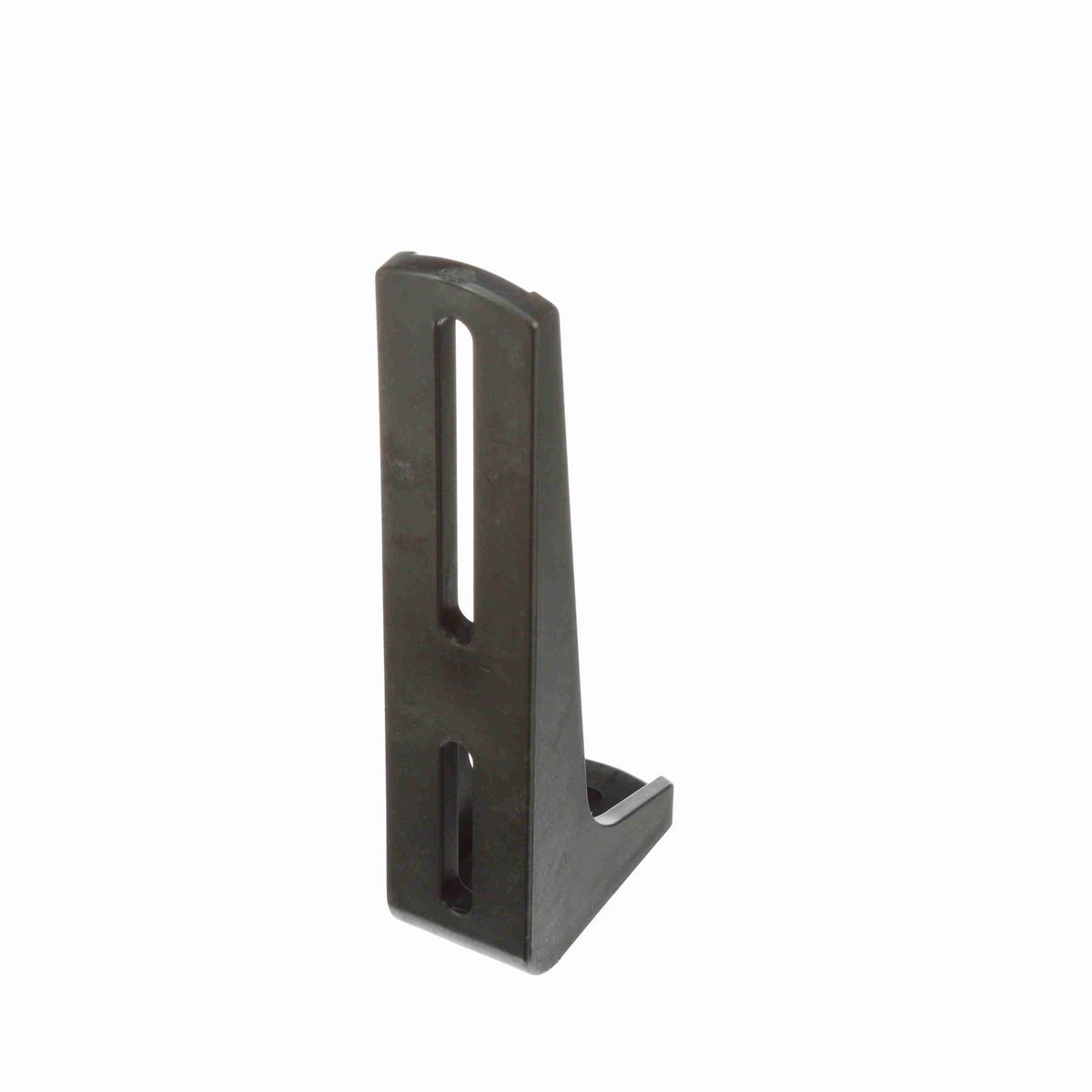 System Plast Molded Plastic "L" Bracket- Black- Tall - VG-245-K-BK