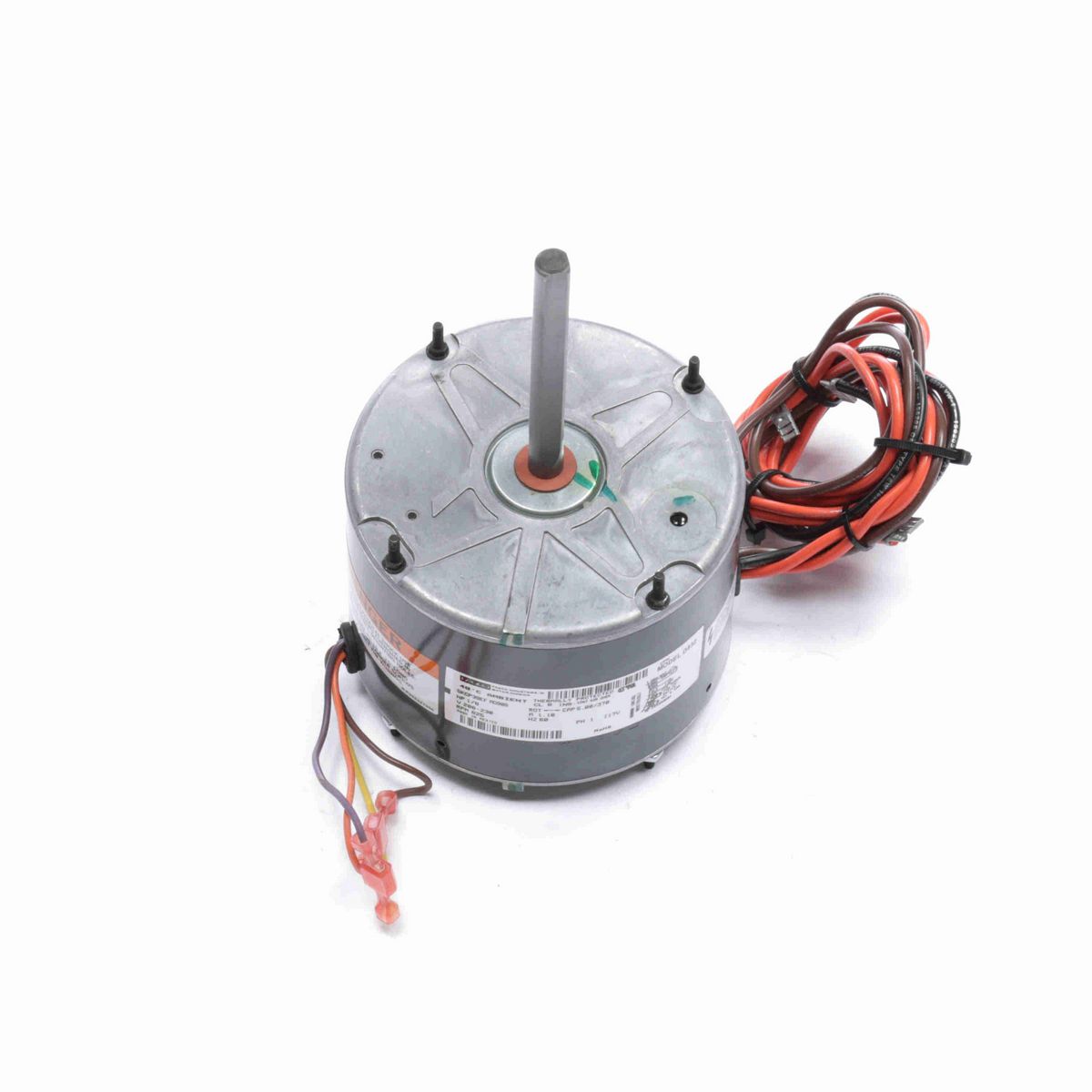 FASCO OEM Replacement Motor, 1/8 HP, 1 Ph, 60 Hz, 208-230 V, 825 RPM, 1 Speed, 48 Frame, TEAO - D832