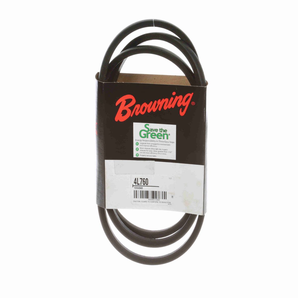 Browning Rubber FHP Belt - 4L760