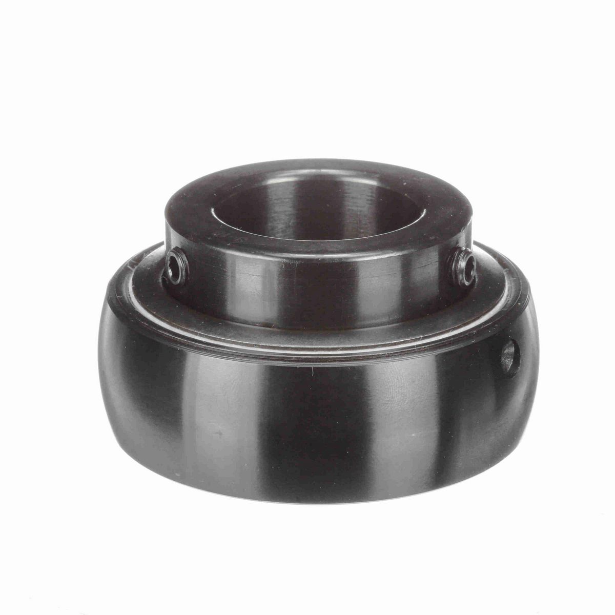 Sealmaster Mounted Insert Only Ball Bearing - 52100 Bearing Steel, Black Oxided - Setscrew Lock - 3-18
