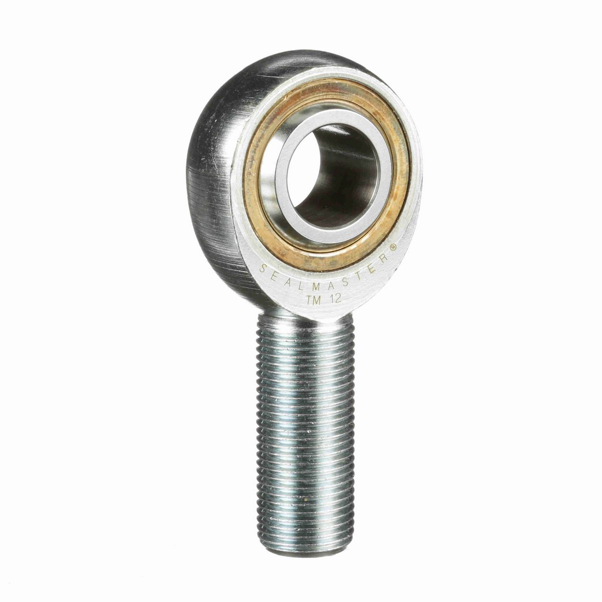Sealmaster Male Rod End Bearing - Three-Piece Rod End Bronze Race - TM 12