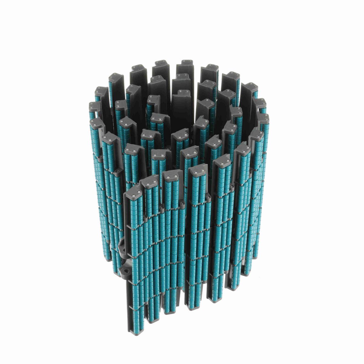 System Plast 882TAB LBP Side-flexing Low Backline Pressure, Material: Gray Low Friction, Width: 12in, Pitch: 1.5in - LFG882LBP-TAB-K1200