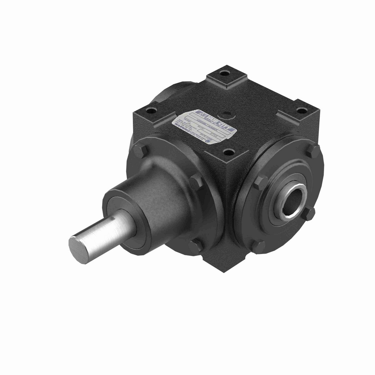 Hub City Bevel Gear Drives Cast Iron Bevel Reducer - 65 1/1 A,B SP 1.250