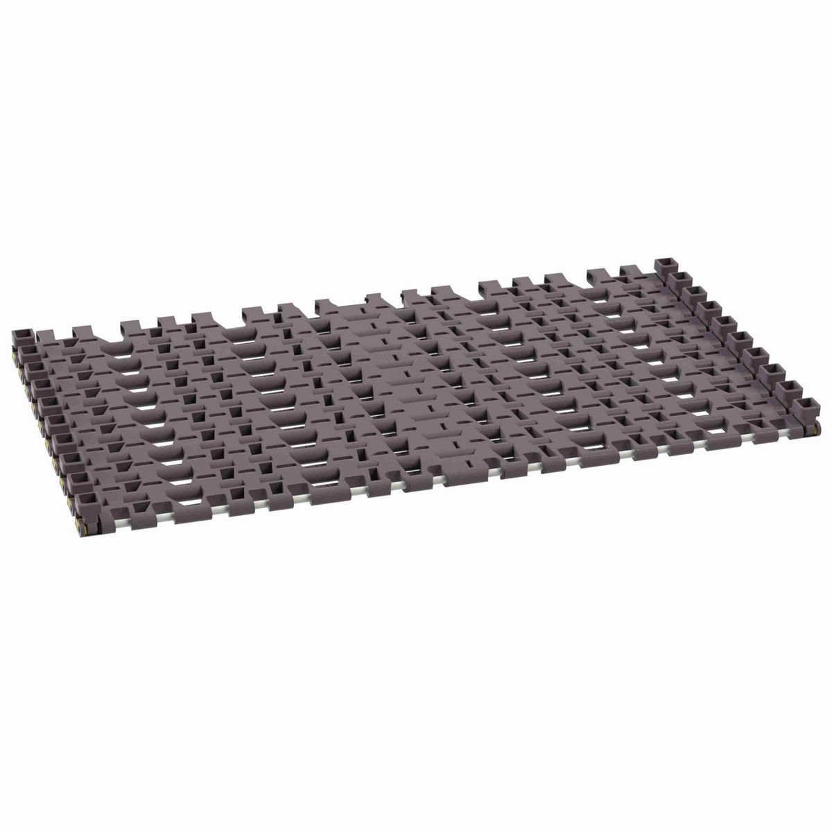 Rexnord 7956GT Side-flexing Flush Grid, Material: Brown High Performance, Width: 24in, Pitch: 1.25in - 10324713