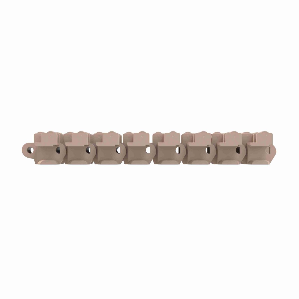 Rexnord 883TAB LBP Side-flexing Low Backline Pressure, Material: Tan Low Friction, Width: 4.5in, Pitch: 1.5in - LBP883TK4.5