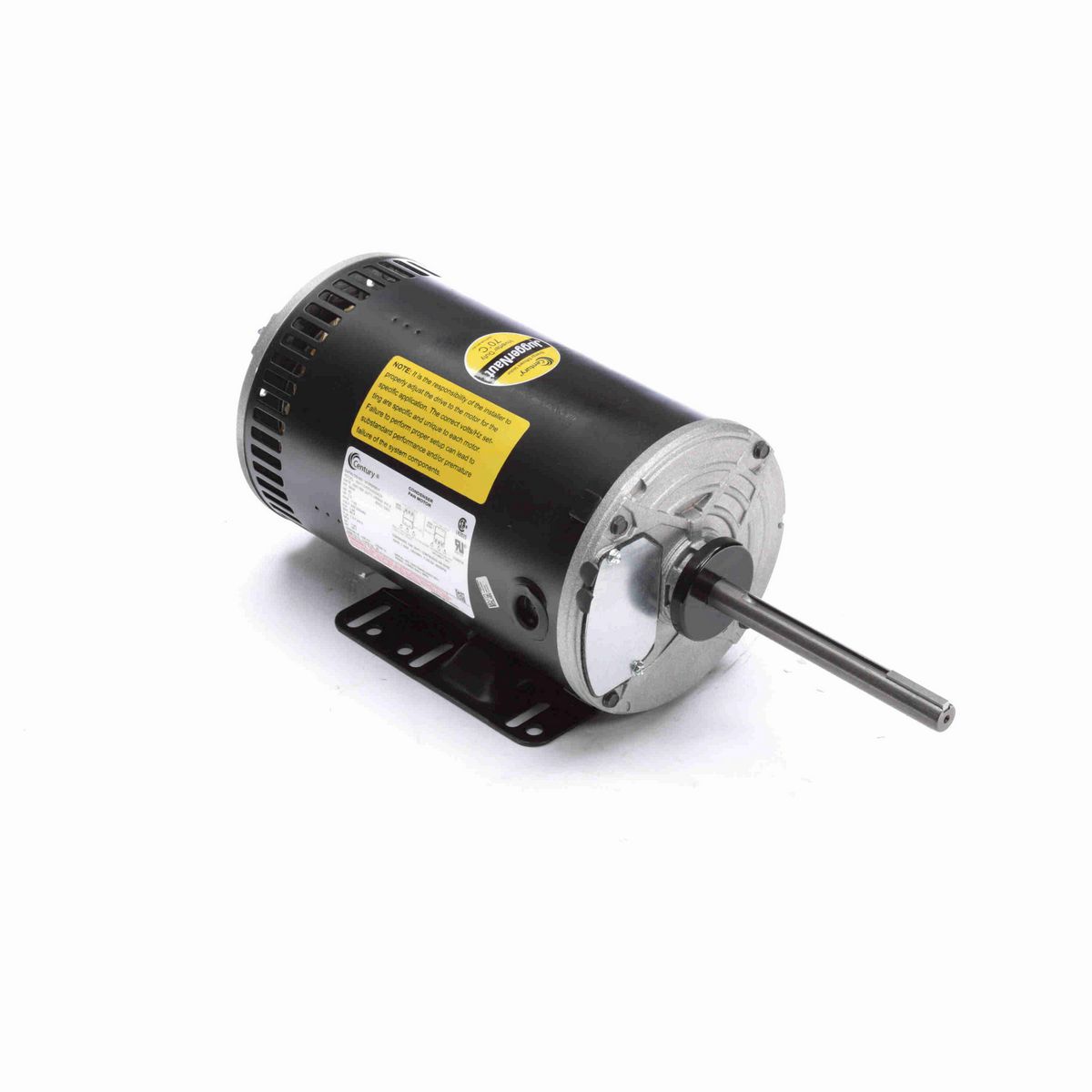 Century JuggerNaut® Condenser Fan Motor, 2.0 HP, 3 Ph, 60 Hz, 208-230/460 V, 1200 RPM, 56HZ Frame, OPAO - H1052RBV1