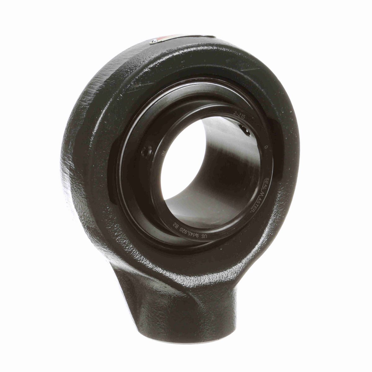 Sealmaster Mounted Cast Iron Hanger Unit Ball Bearing - 52100 Bearing Steel, Black Oxided - Setscrew Lock - SCHB-47