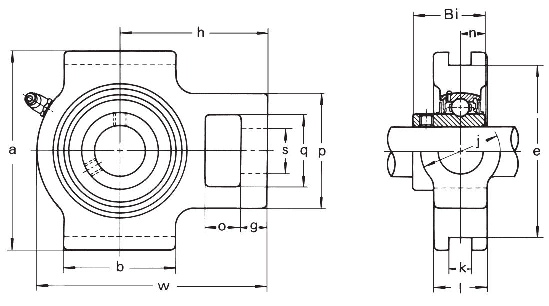 Подшипниковый узел ASAHI type UCT 300, UCT 316 [502814]