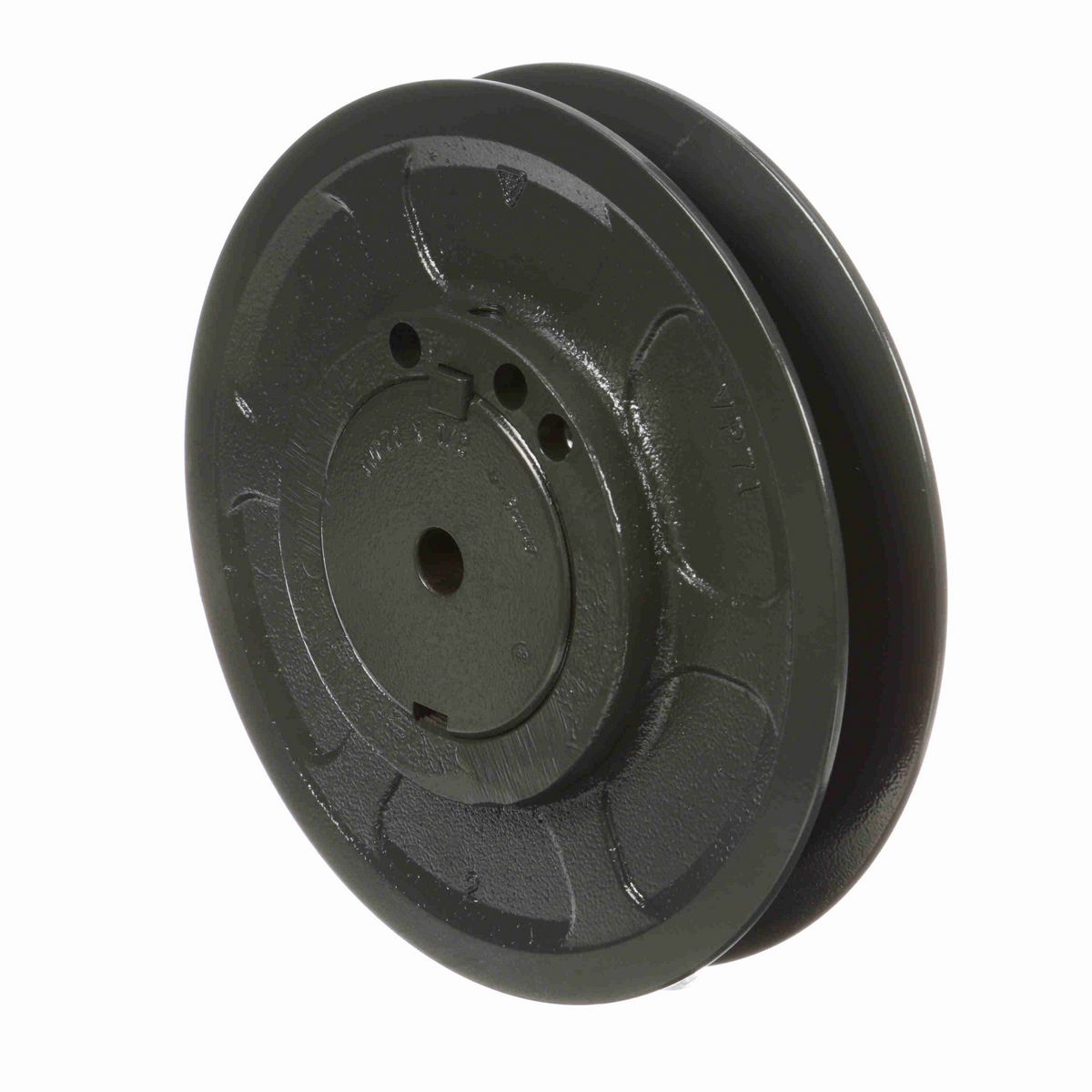 Browning 1 Groove Cast Iron Finish Bore FHP Variable Pitch Sheave - 1VP71X1/2