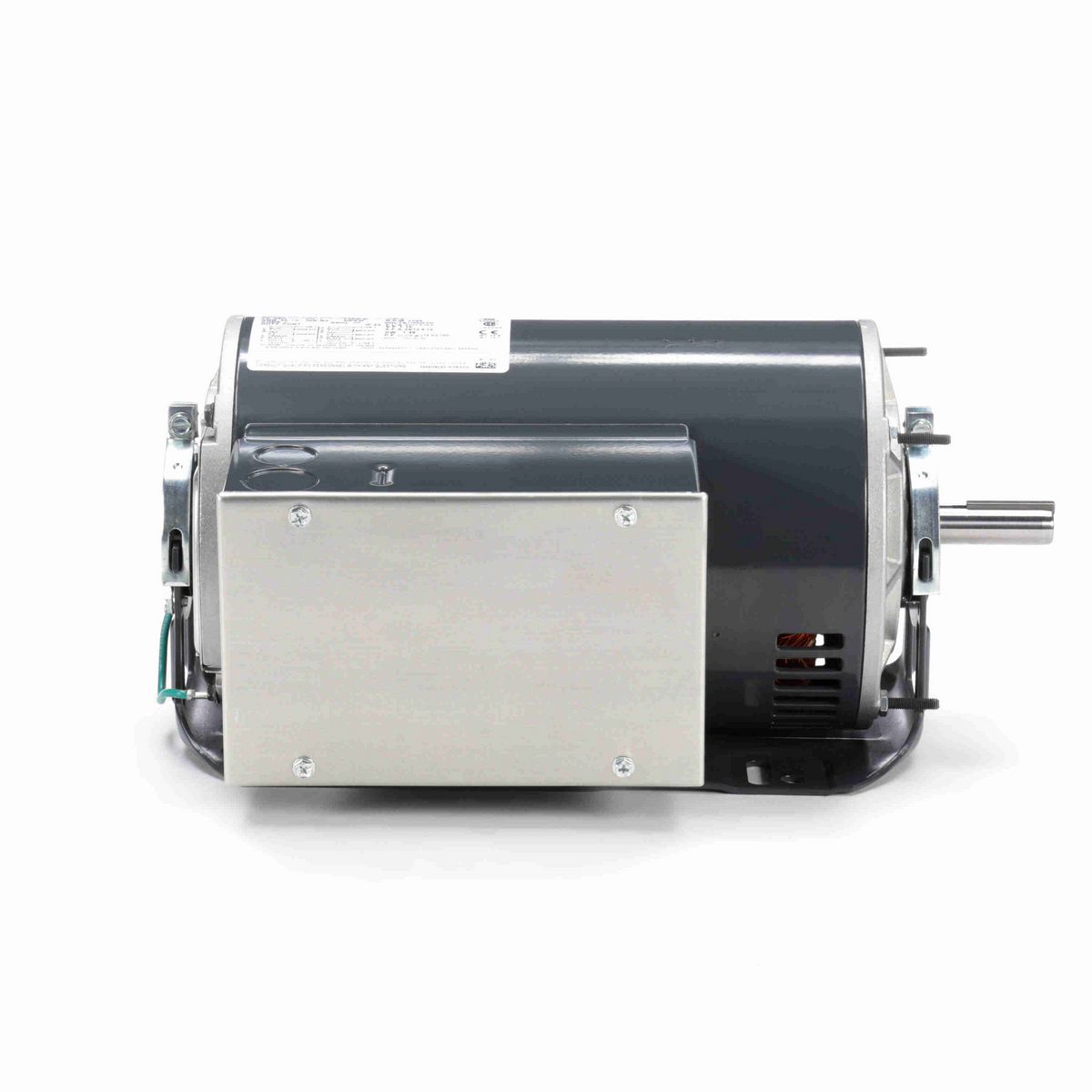 LEESON Fan and Blower Motor, 2 HP, 1 Ph, 60 Hz, 115/208-230 V, 1800 RPM, 56H Frame, DP - B352
