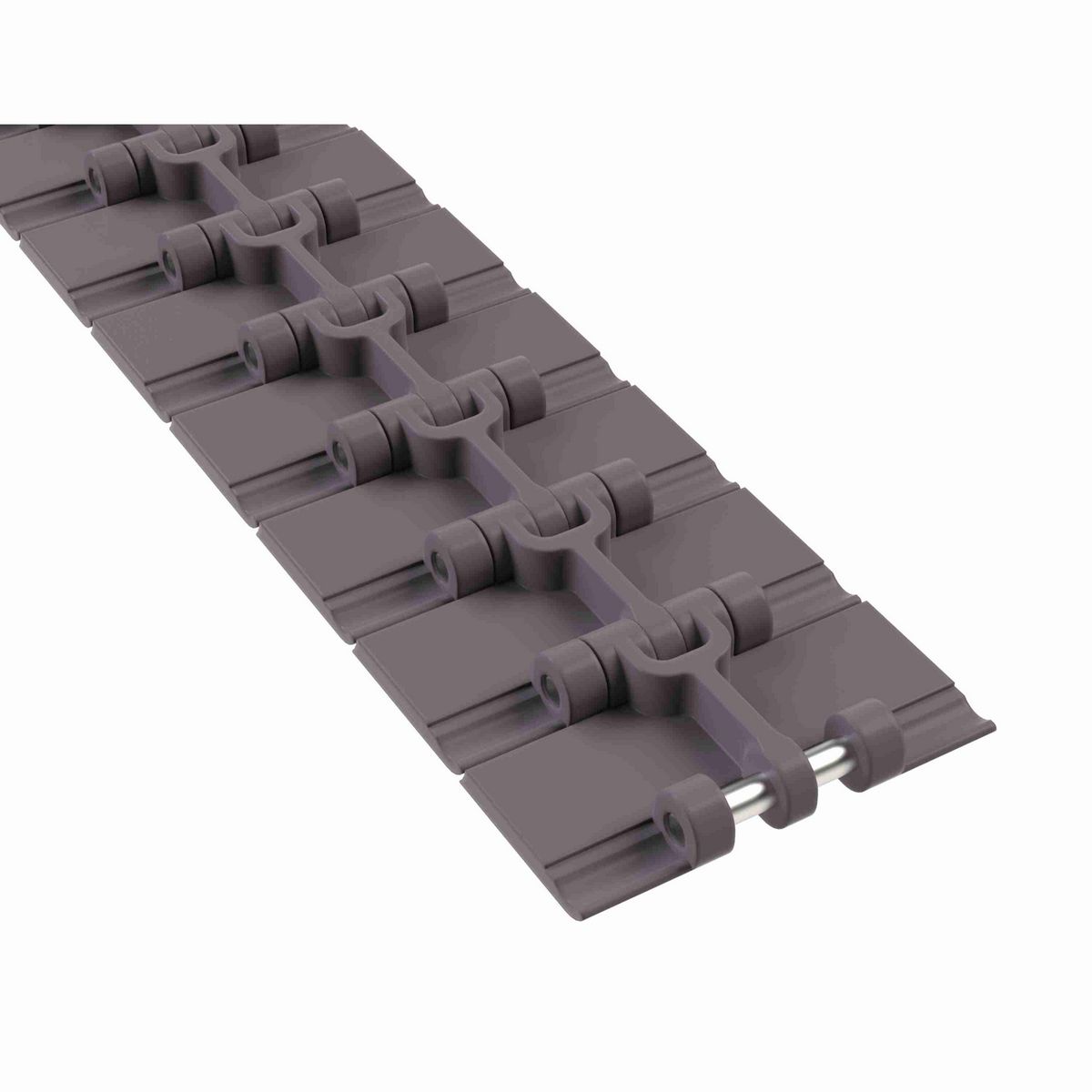 Rexnord 831 Straight Running Solid Top, Material: Brown High Performance, Width: 3.25in, Pitch: 1.5in - 81400021