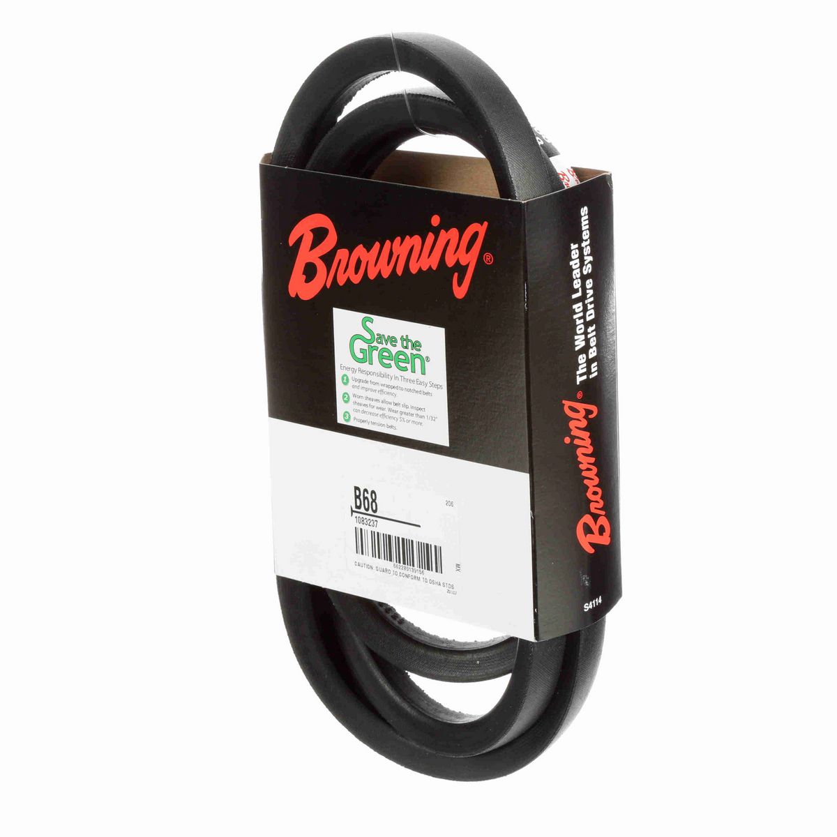 Browning Neoprene Wrapped Belt 95% Efficient - B68