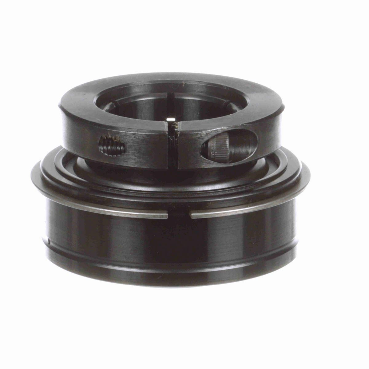 Sealmaster Mounted Insert Only Ball Bearing - 52100 Bearing Steel, Black Oxided - Concentric Lock - ER-24TC