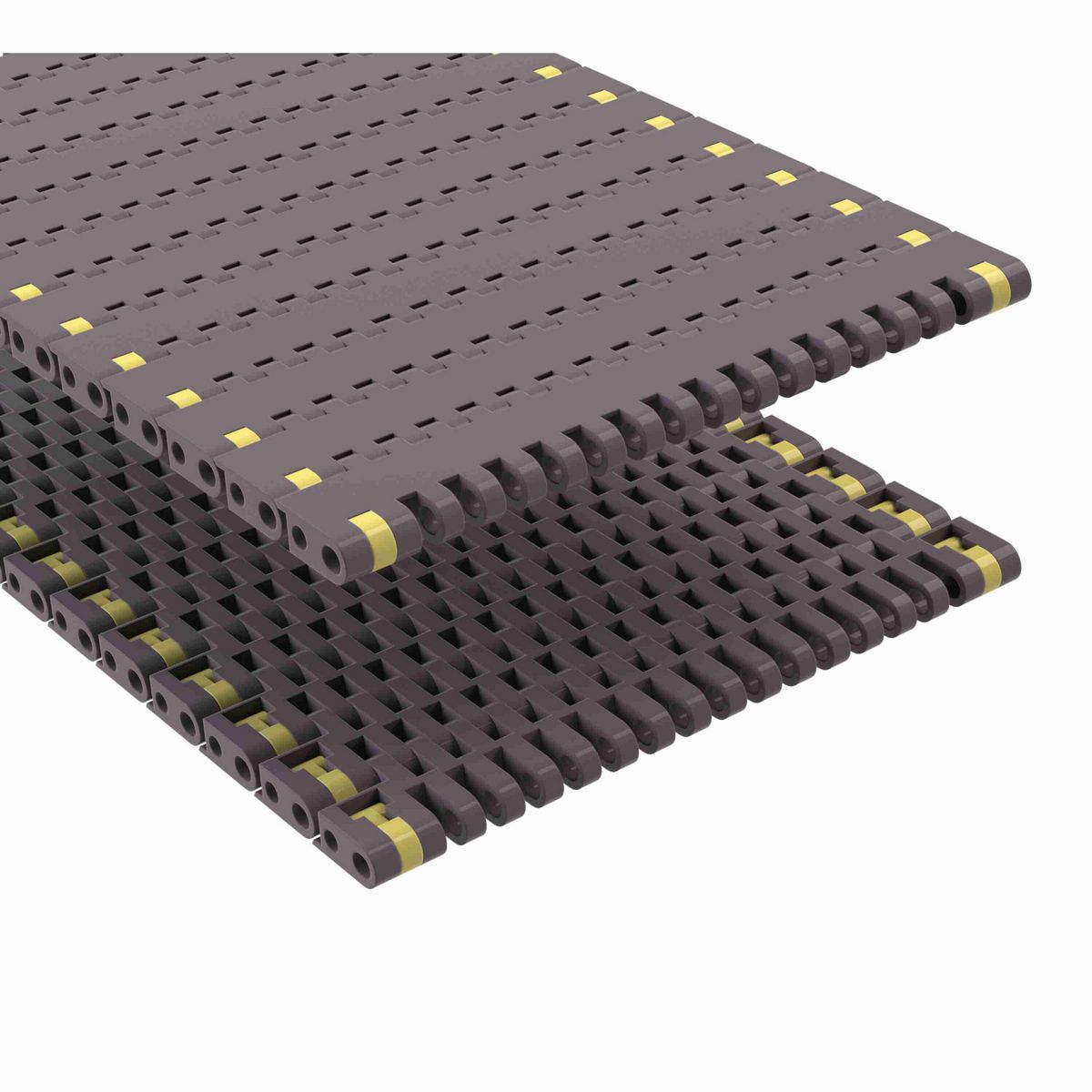 Rexnord 8505 Straight Running Solid Top, Material: Brown High Performance, Width: 6in, Pitch: 0.75in - 81420831