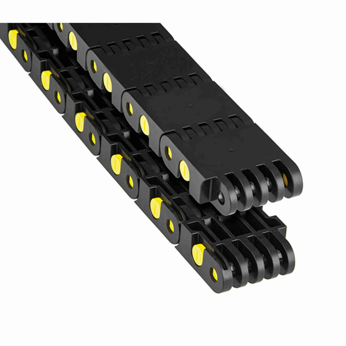 Rexnord 3185 Straight Running Solid Top, Material: High Capacity Anti-static (Black), Width: 3.2in, Pitch: 3in - 10320286