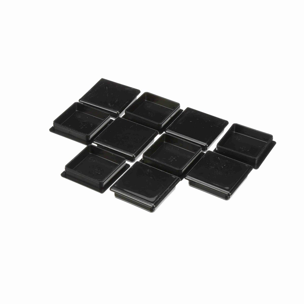 System Plast Tube Cap (Square); Series: VG-560, Thread: N/A for a 2" Sq. Tube w/ 0.120" Wall Thickness - VG-560-2.0-11