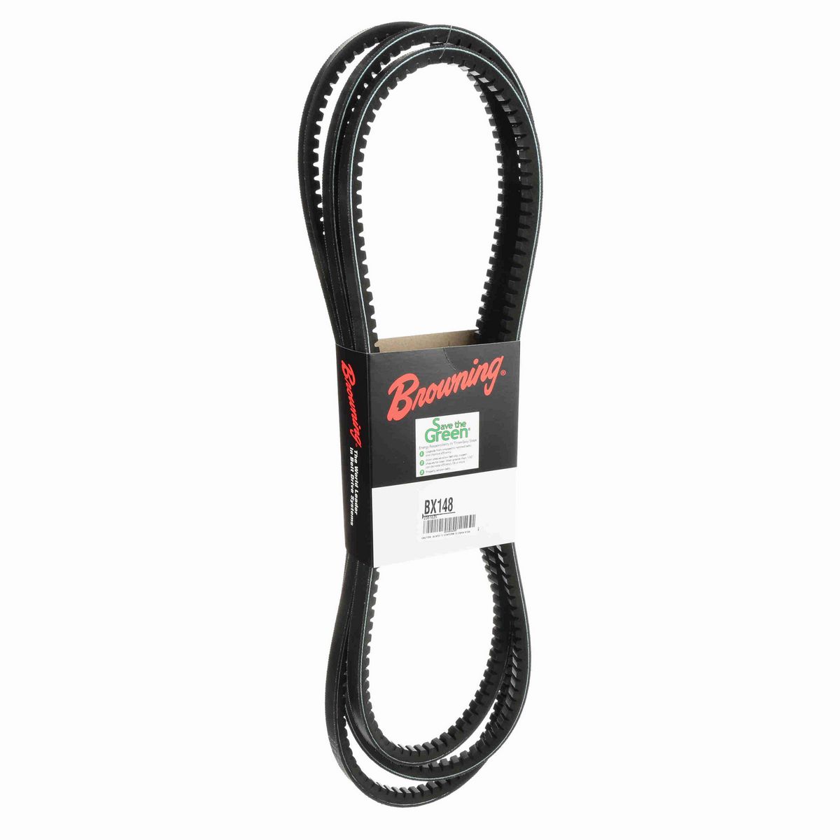 Browning EPDM Notched Belt 98% Efficient - BX148