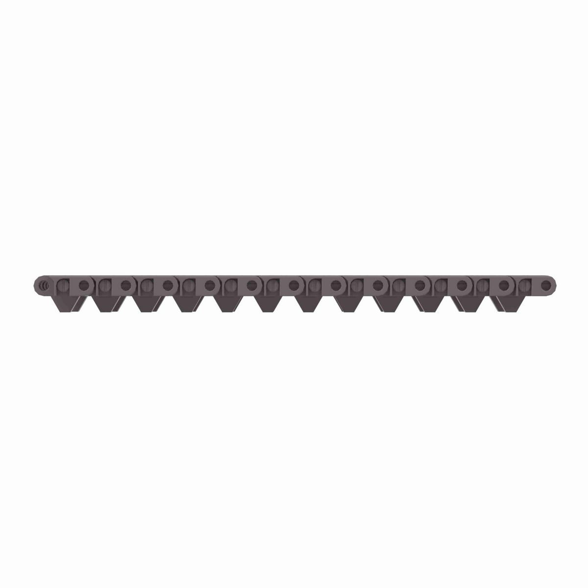 Rexnord 7705DTS Straight Running DTS®, Material: Brown High Performance, Width: 4.5in, Pitch: 1in - 81413931