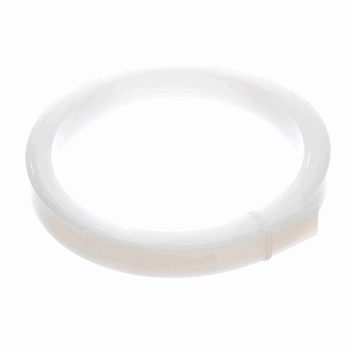 System Plast Rectangular Wear Strip: 0.13"W X 1"H X 120"L White UHMW-PE - HS-0216-10