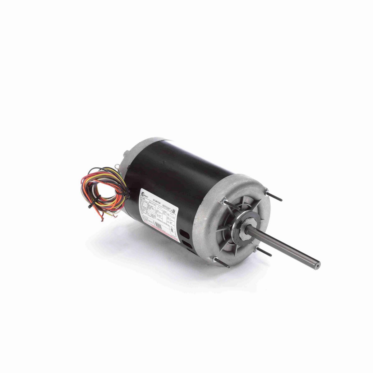 Century Condenser Fan Motor, 1.0 HP, 1 Ph, 60 Hz, 460/200-230 V, 900 RPM, X56Z Frame, OPEN - C490