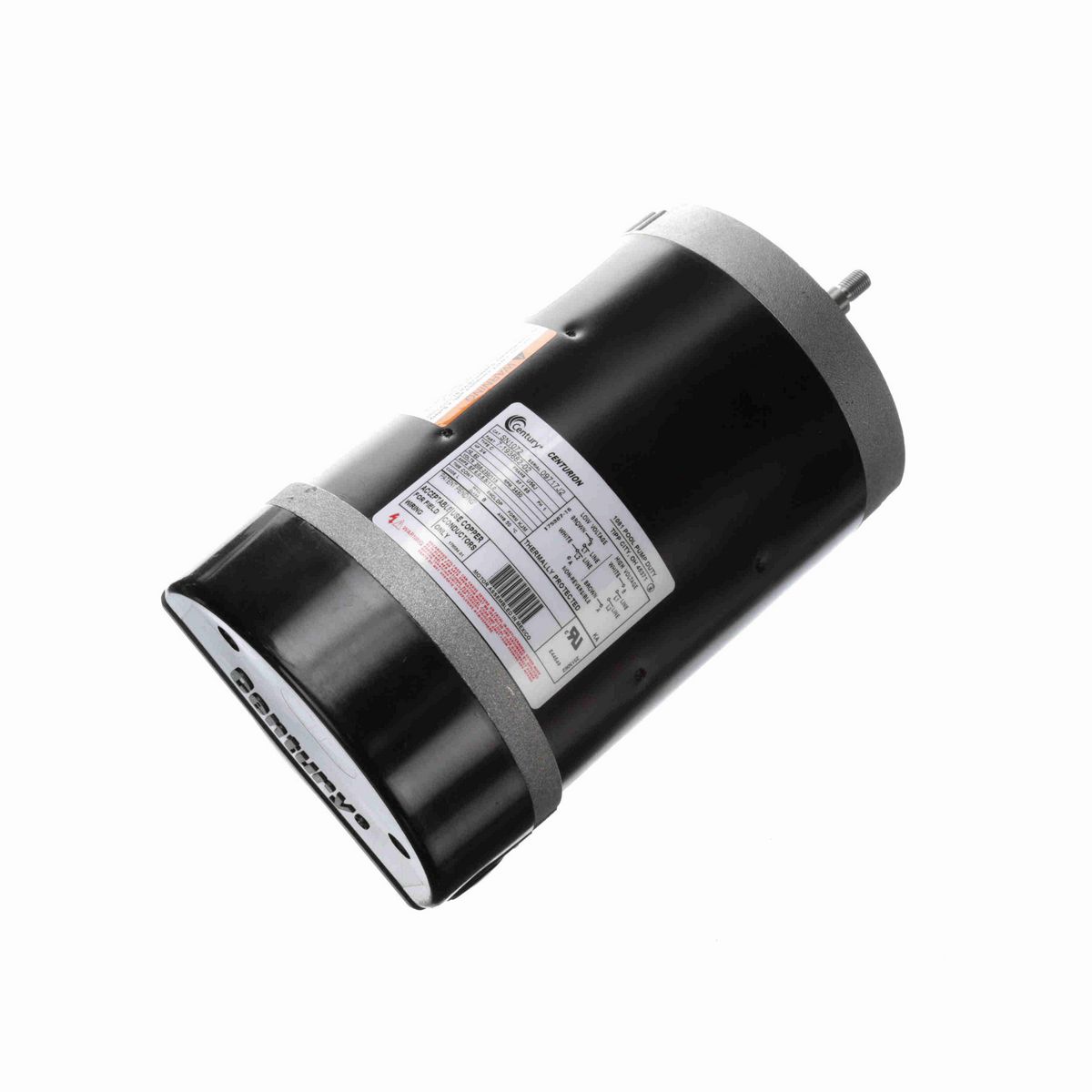 Century Pool Pump Motor, 3/4 HP, 1 Ph, 60 Hz, 208-230/115 V, 3600 RPM, U56J Frame, DP - SN1072
