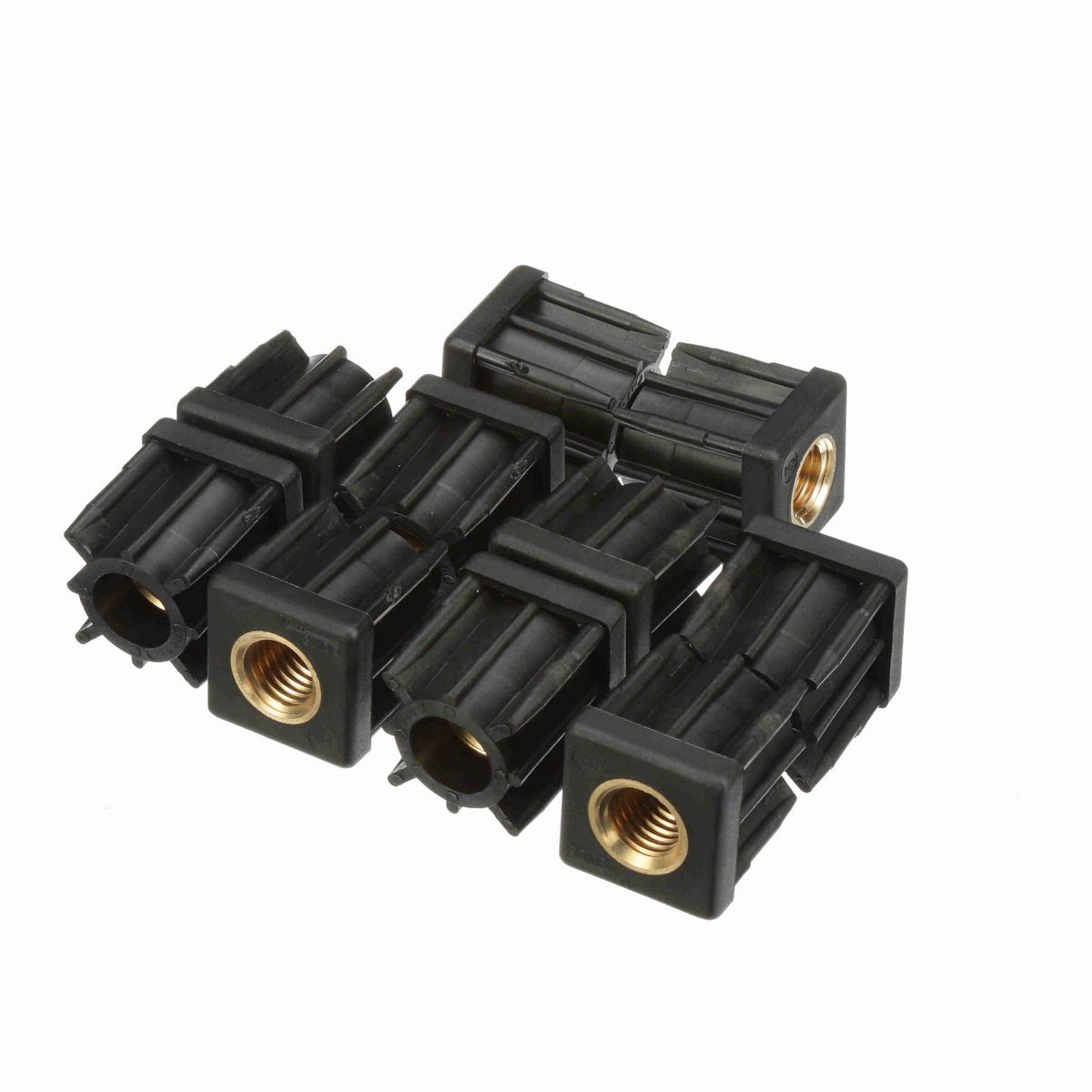 System Plast Tube End (Square); Series: VG-552, Thread: 3/4-10 for a 1-1/2 Sq. Tube - VG-552-B34