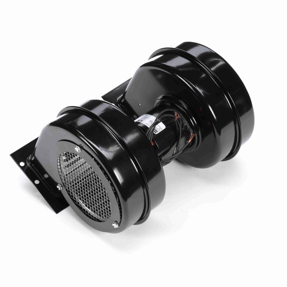 FASCO Rectangular Outlet Shaded Pole Centrifugal Blower, 115 Volts, Flange: Yes - 50756-D500